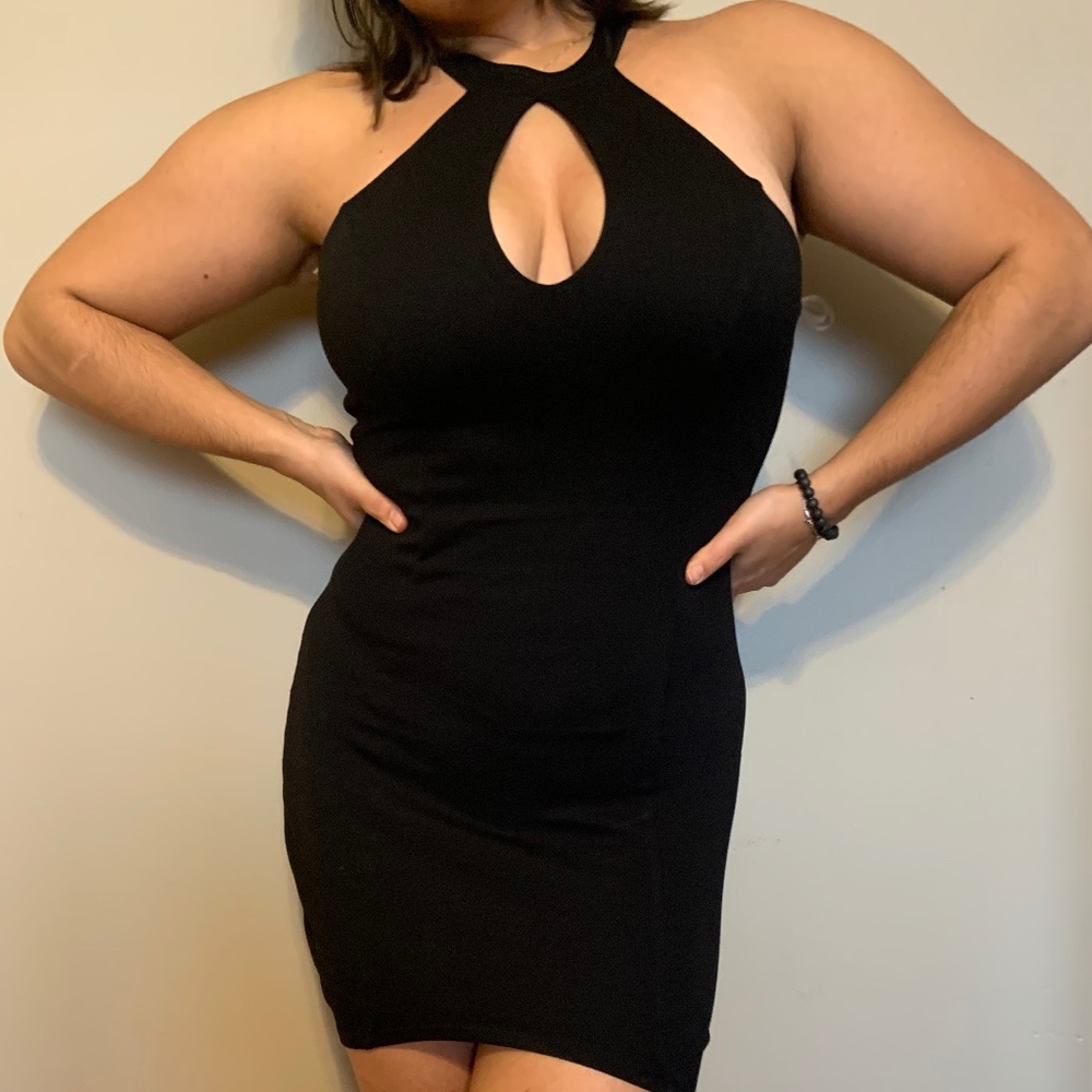 Black Wrap Around Dress